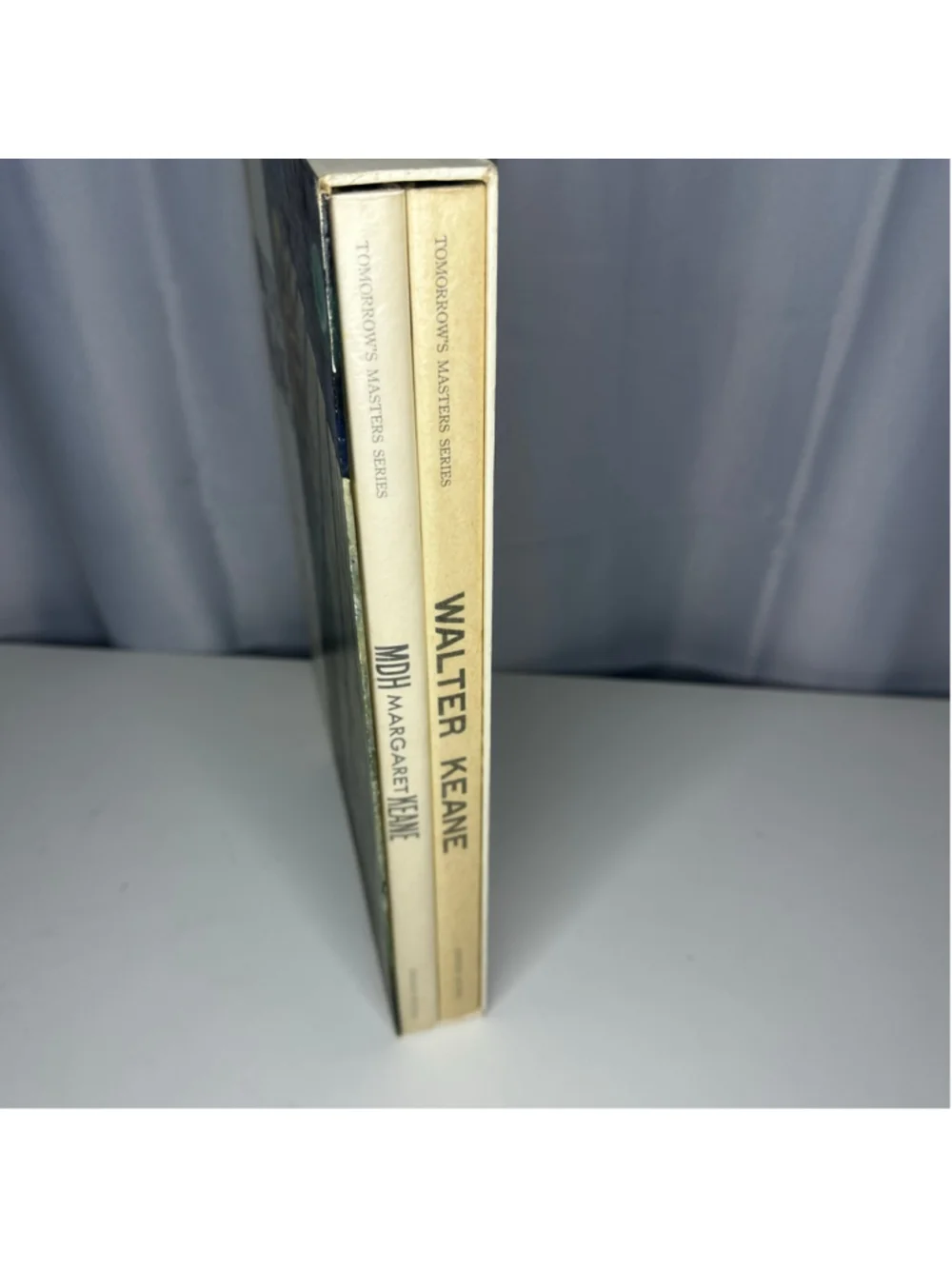 Vintage 1964 Margaret Keane & Walter Keane Big Eyes Art Books 2 Vol Set Slipcase